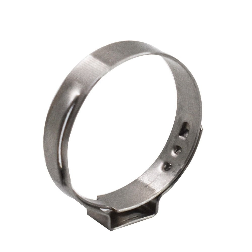 1" Stainless Steel Clamp Cinch Ring Crimp Pinch Fitting Tubing NEW 100 Pcs
