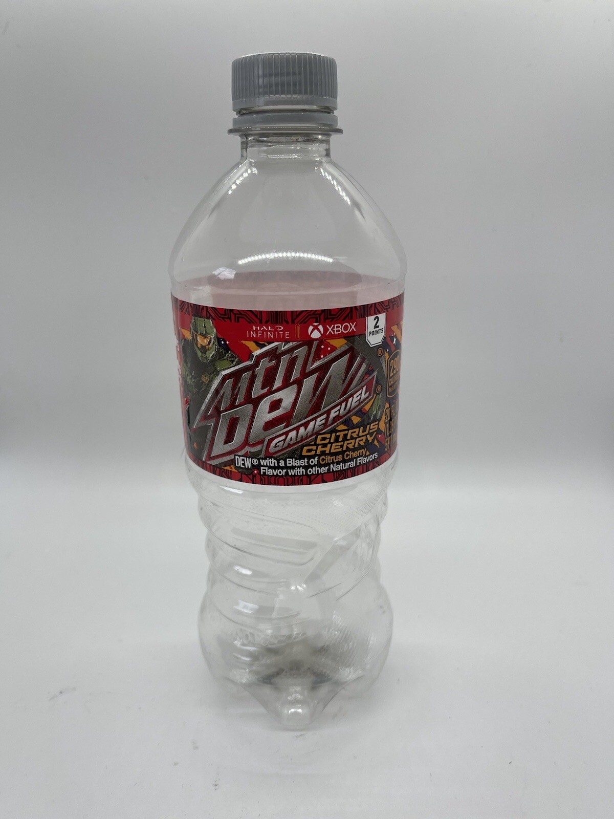 Mountain Dew Empty Bottle - Game Fuel Citrus Cherry - Limited - 2023 Rare OOP