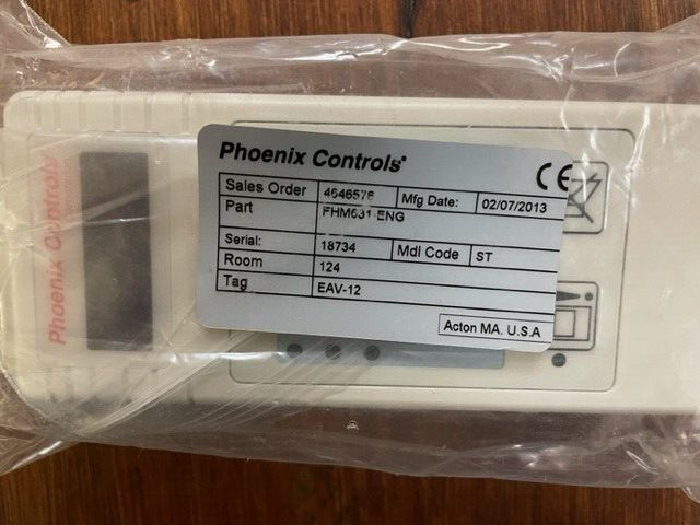 Phoenix Controls FHM631-ENG Fume Hood Monitor