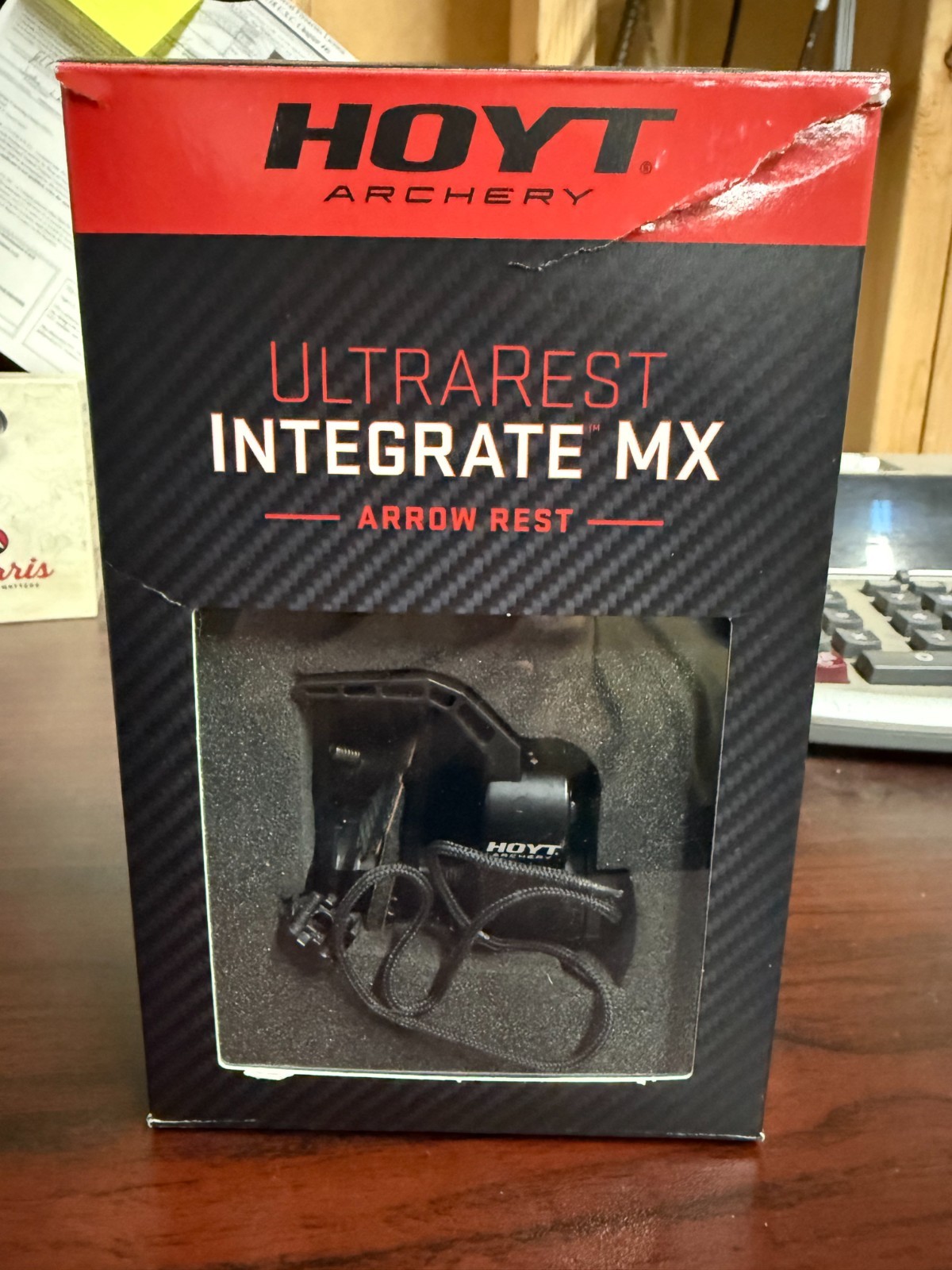 Hoyt Ultrarest Integrate MX Arrow Rest Black RH