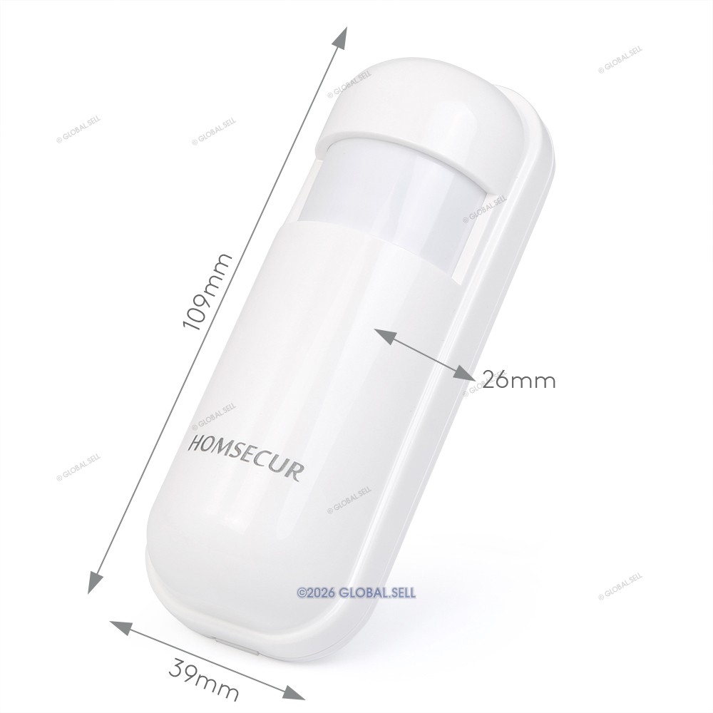HOMSECUR APP Controlled Wireless &wired WIFI 4G Home Security Alarm System