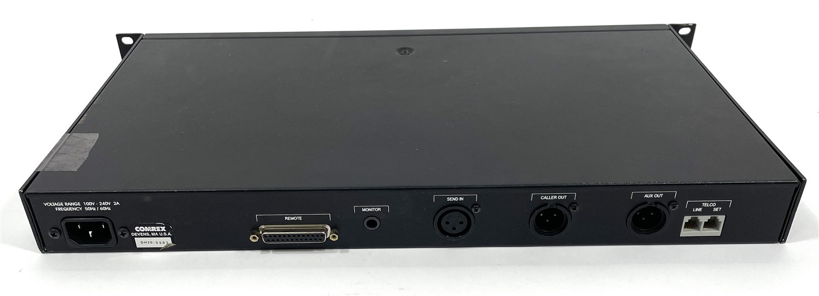 Comrex DH20 Broadcast Digital Hybrid Phone Line Console Audio Interface Gentner