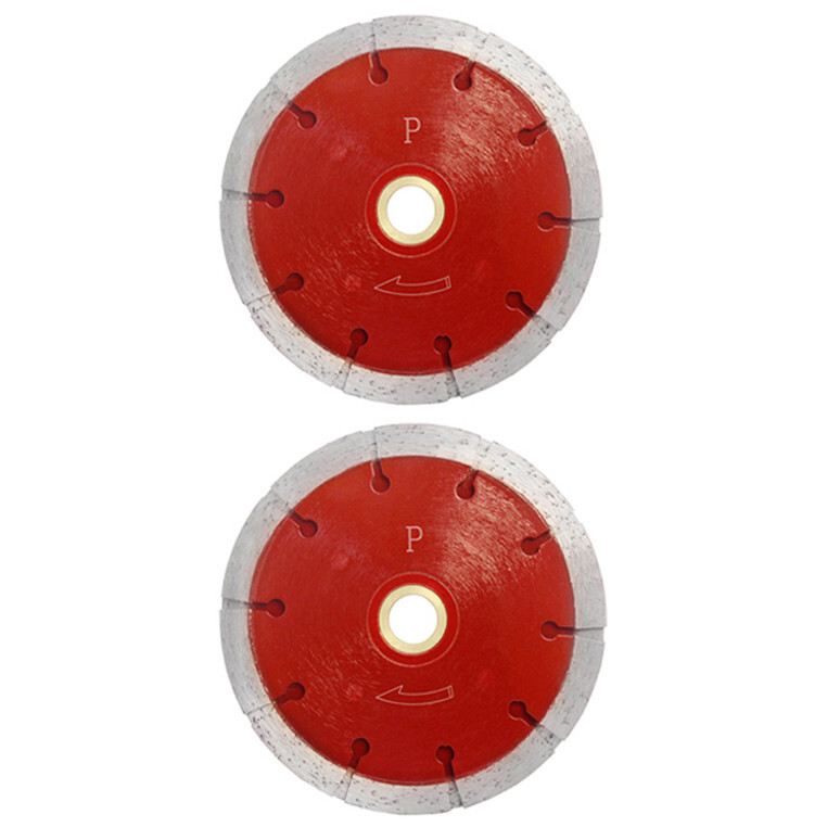 5'' x 0.375'' Triple Tuck Point Sandwich Premium Diamond Blade - PACK 2