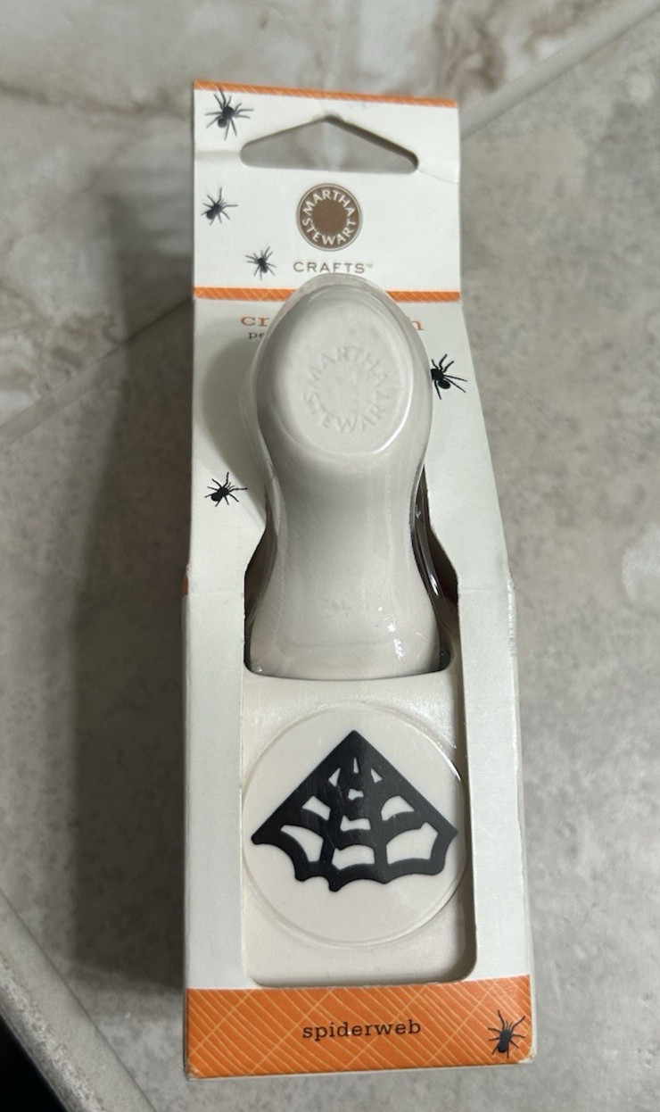 Martha Steward Craft Punch Spider Web Retired Rare 2008