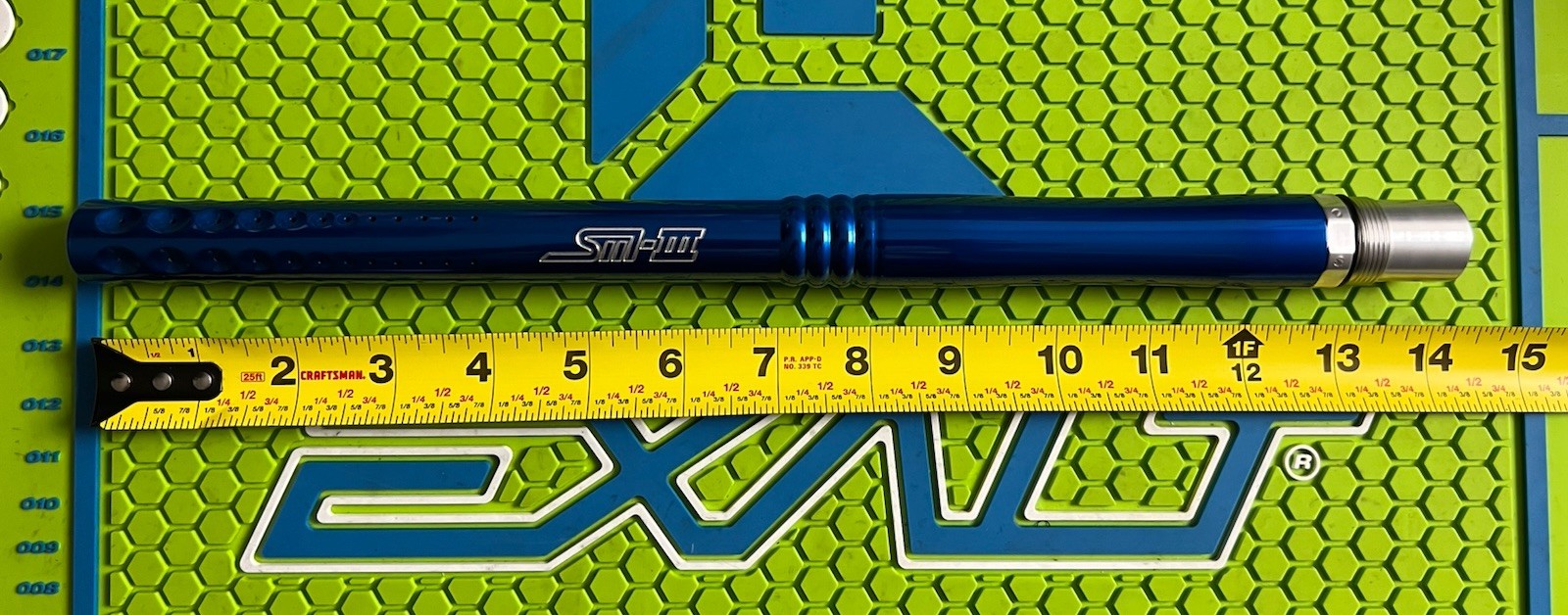 SANCHEZ MACHINE SM-3 2-PIECE .689 BORE 14" AUTOCOCKER BARREL -GLOSS BLUE- SM-III