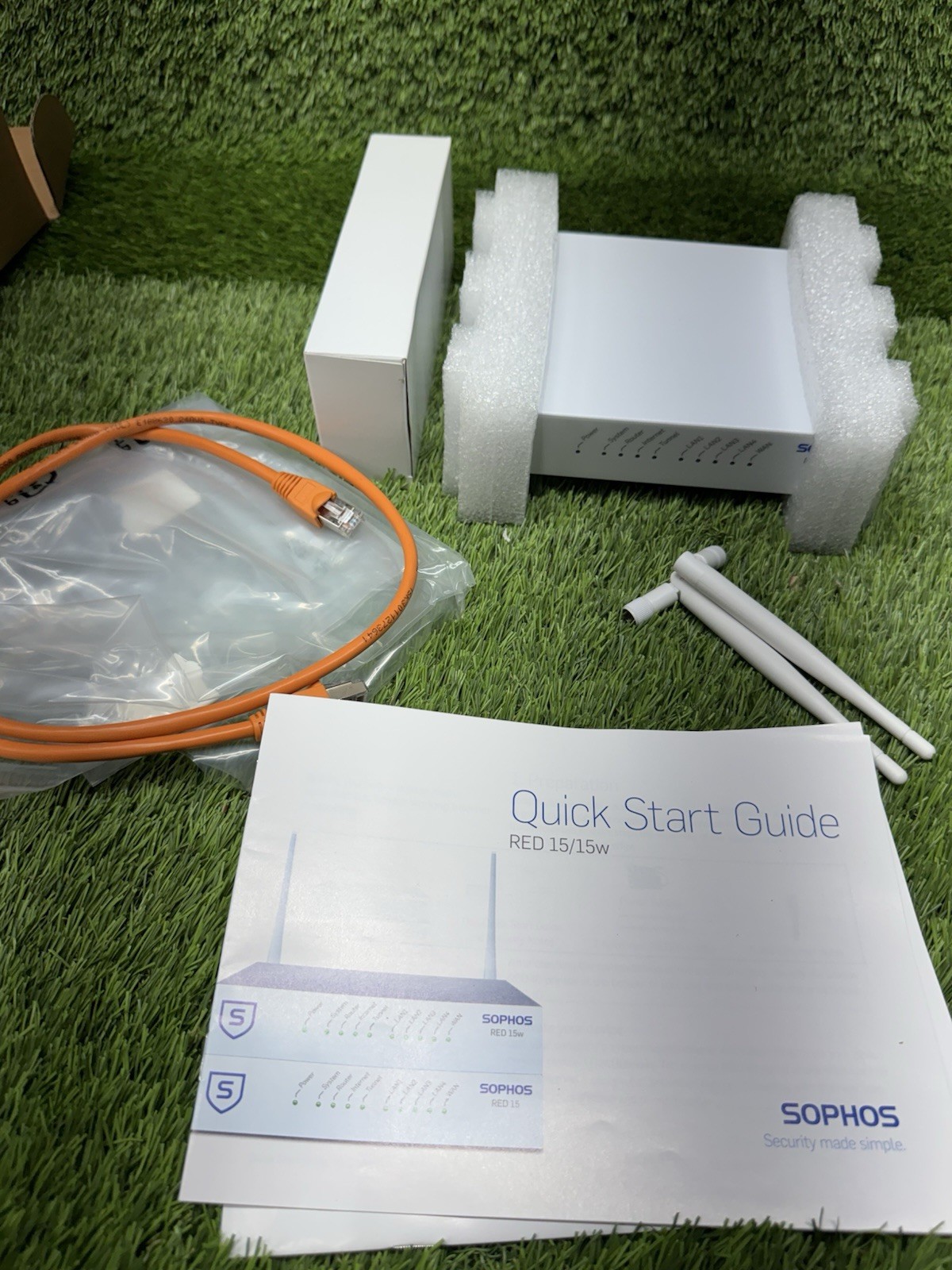 OpenWrt five-port router and firewall on Sophos RED 15w hardware