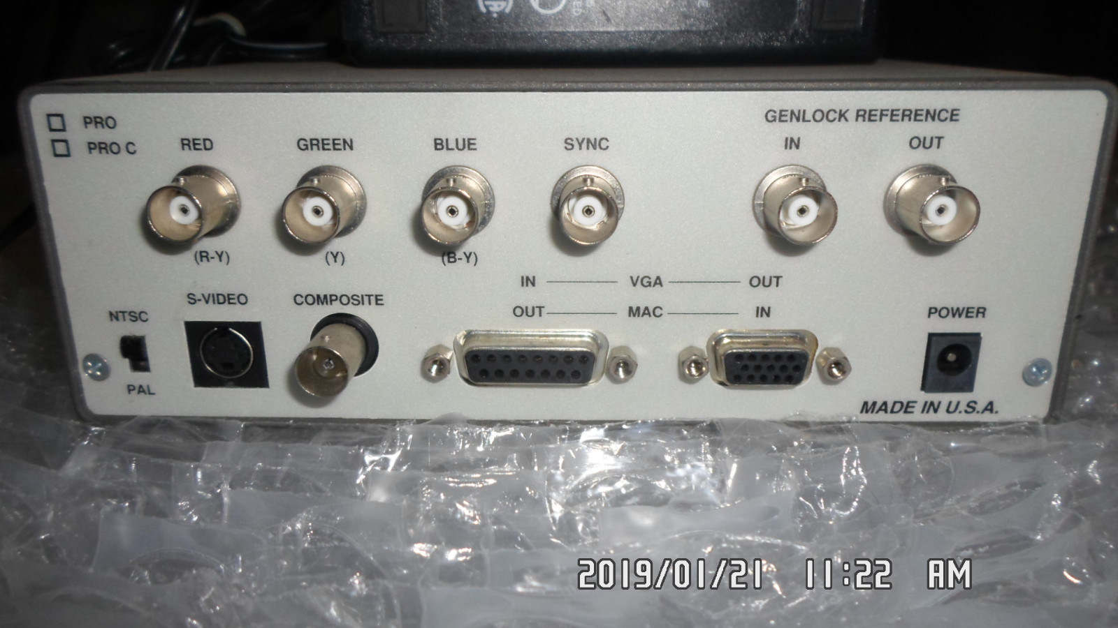 Communications Specialties 1217 Scan Do Pro Computer 2 Video Scan Converter NOAC