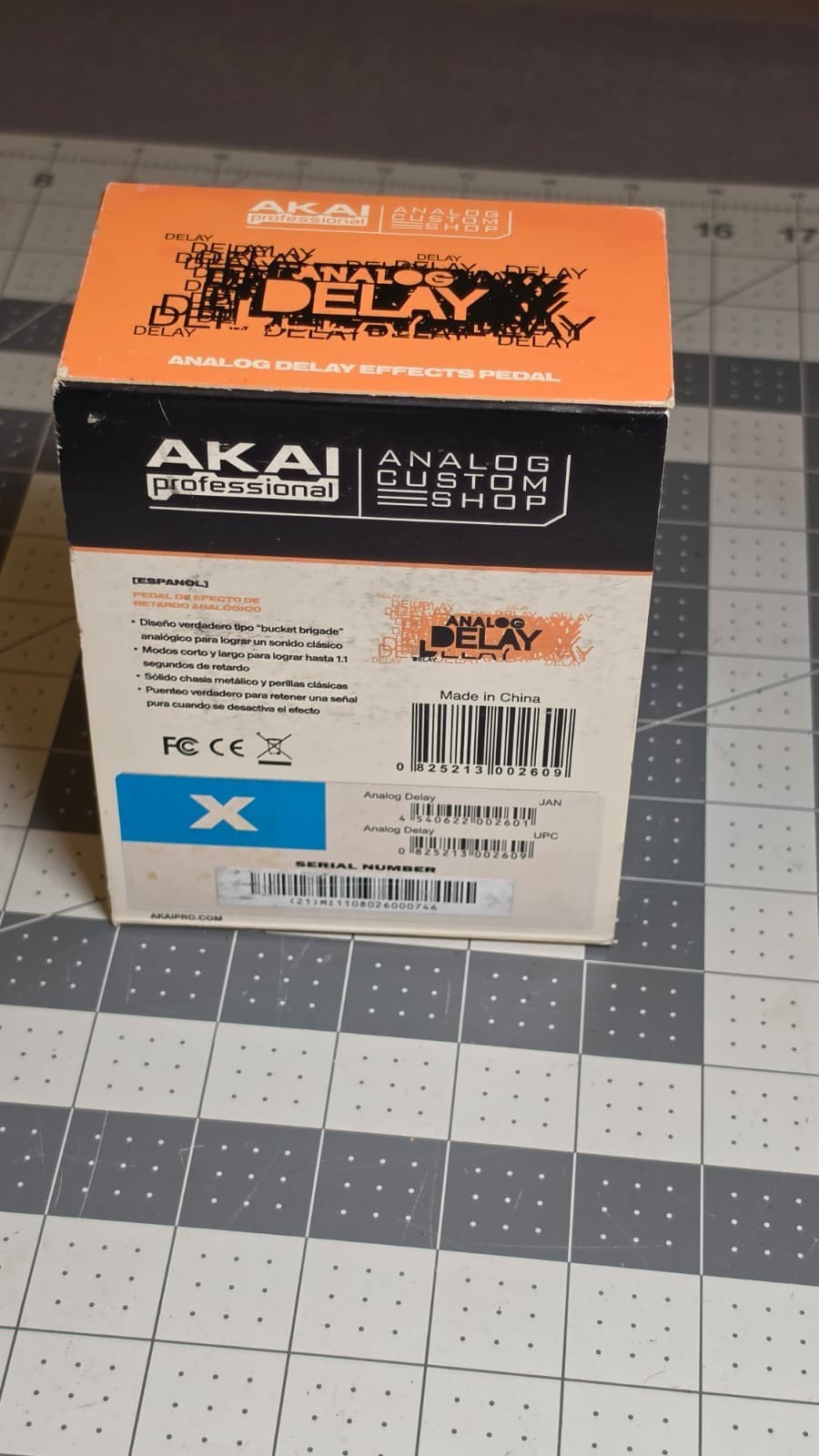 Akai Professional Analog Delay w/ original box, instructions
