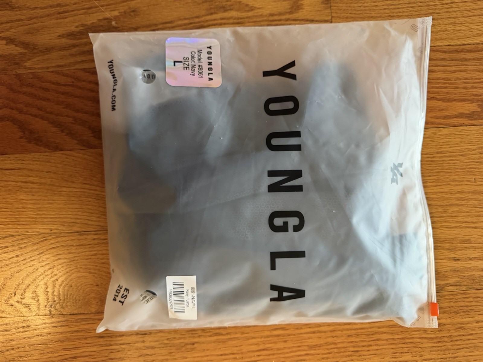 8061 - APEX COMPRESSION ZIP-UPS Size Large Navy