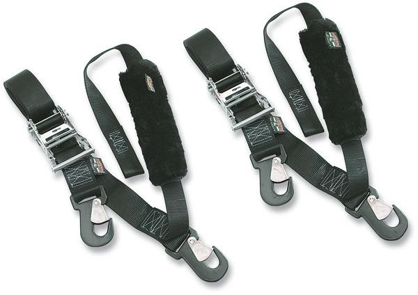 Powertye 32582-S Big Daddys Tie-Downs - Ratchet with Two Snap-Hook Ends - Sewn-I