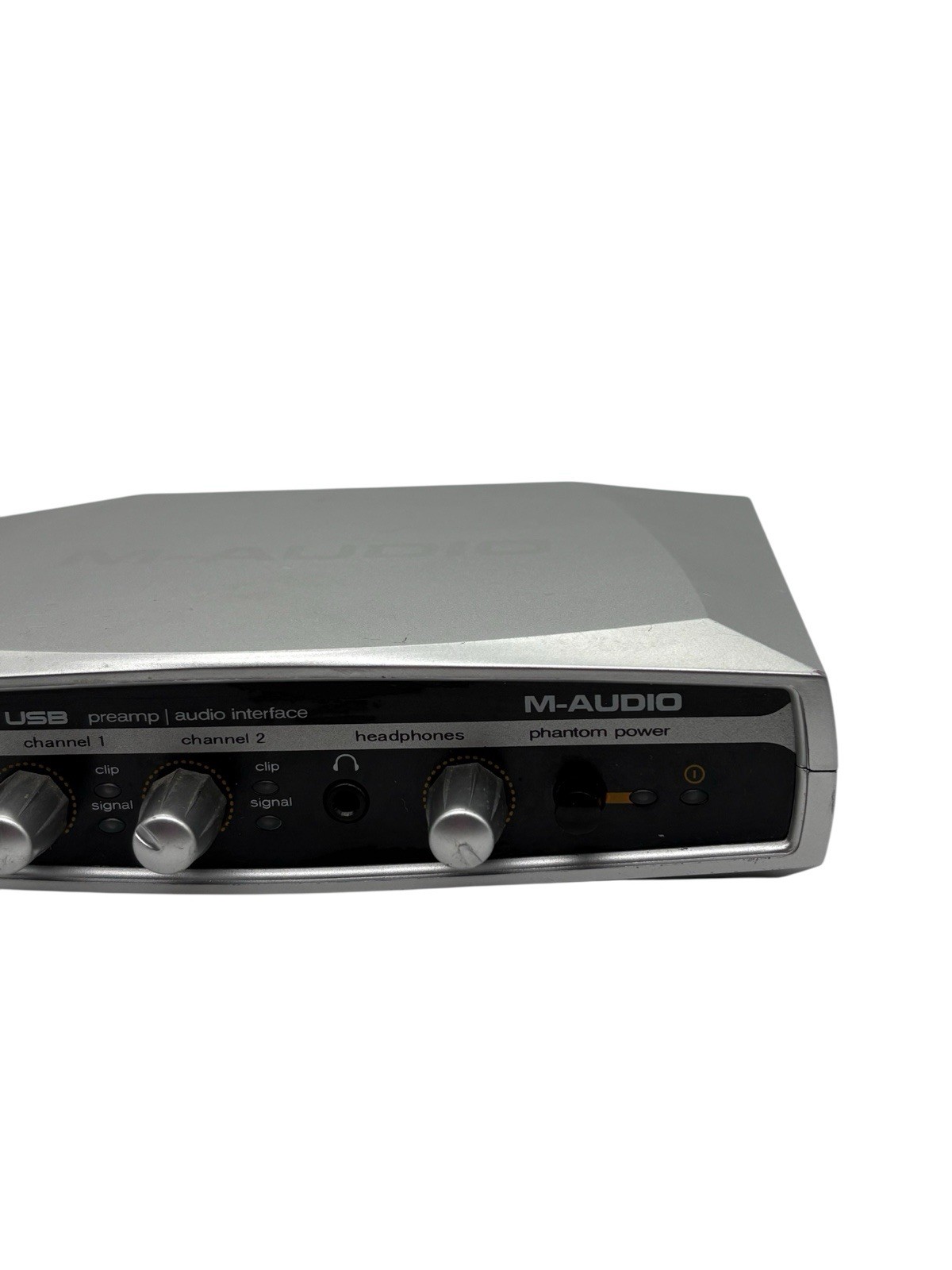 (S) M-Audio MobilePre USB Audio Interface Preamp 2-Channel Phantom Power