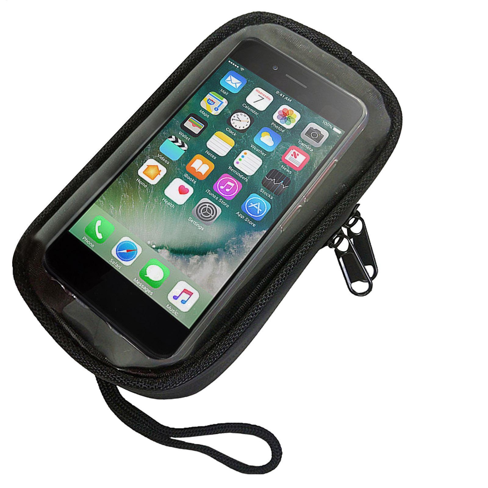 Motorcycle Fuel Tank Bag Phone Pouch Waist Pack Magnetic Adsorption Waterproof