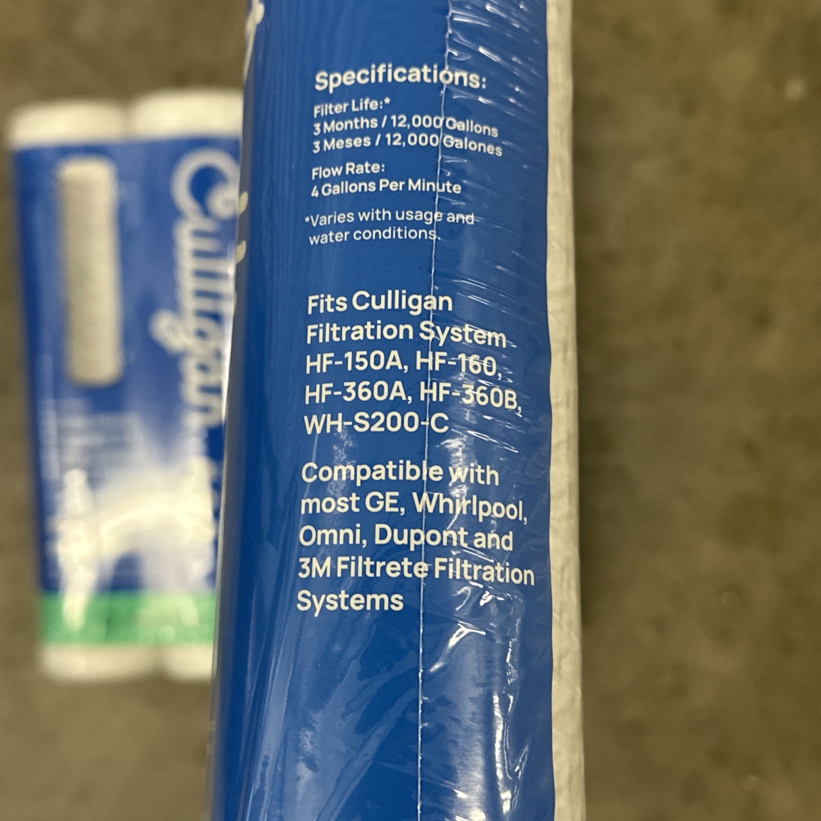 Culligan CW-MF - Whole House Standard Replacement Filter 6 Filters