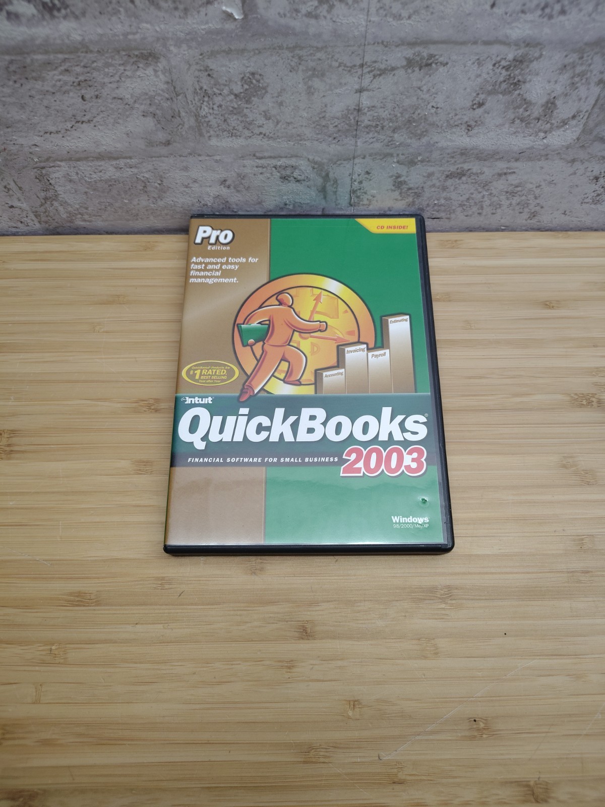 QuickBooks Pro 2003 Financial Software Small Business Win 98/2000/XP KEY S/N