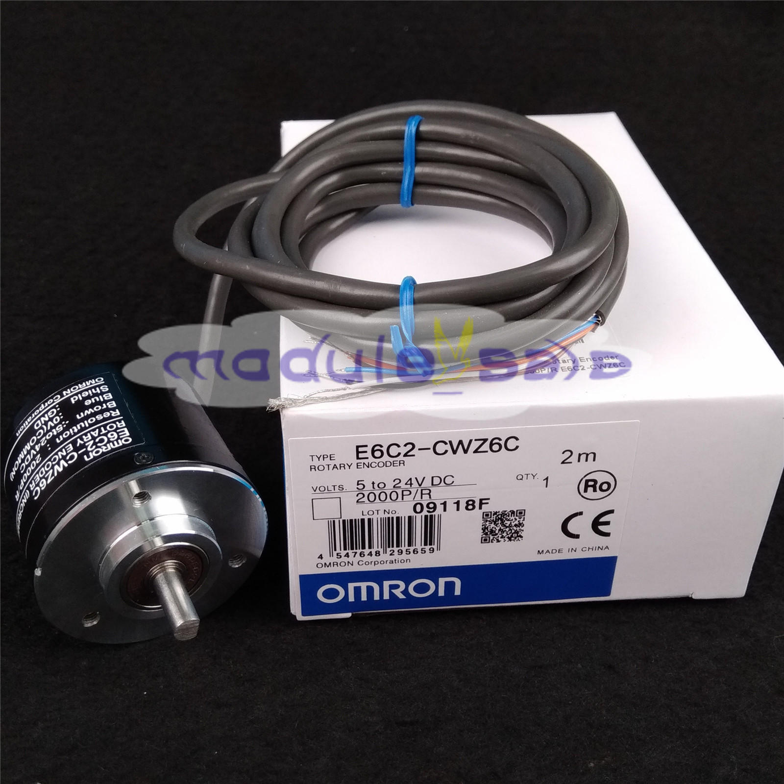 Omron Rotary Encoder E6C2-CWZ6C 2000P/R E6C2-CWZ6C New In Box