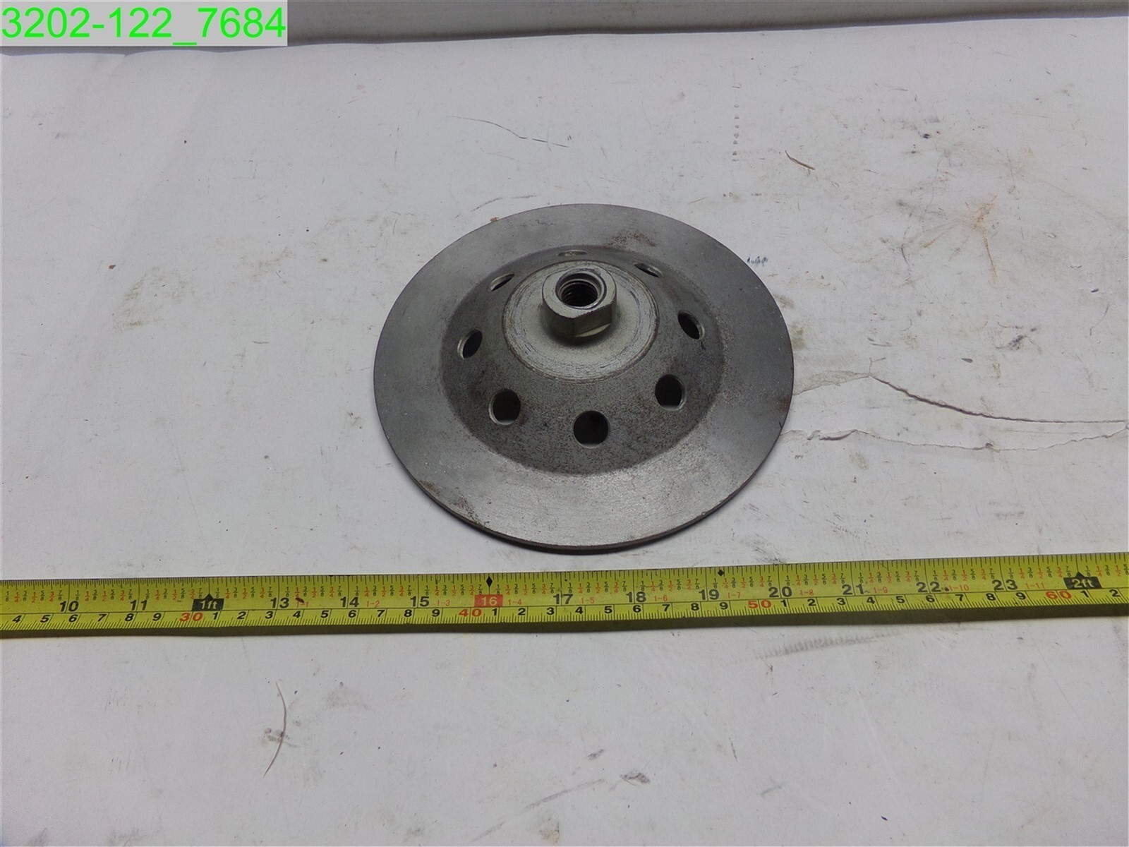 7" DIA. CONCRETE GRINDER DISC 5/8" ARBOR - USED