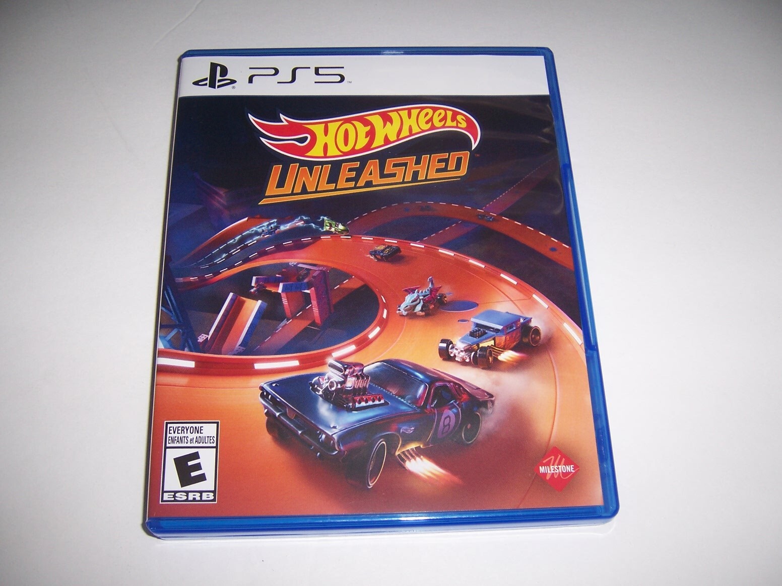 Authentic Box Case Replacement Sony PlayStation 5 PS5 for Hot Wheels Unleashed