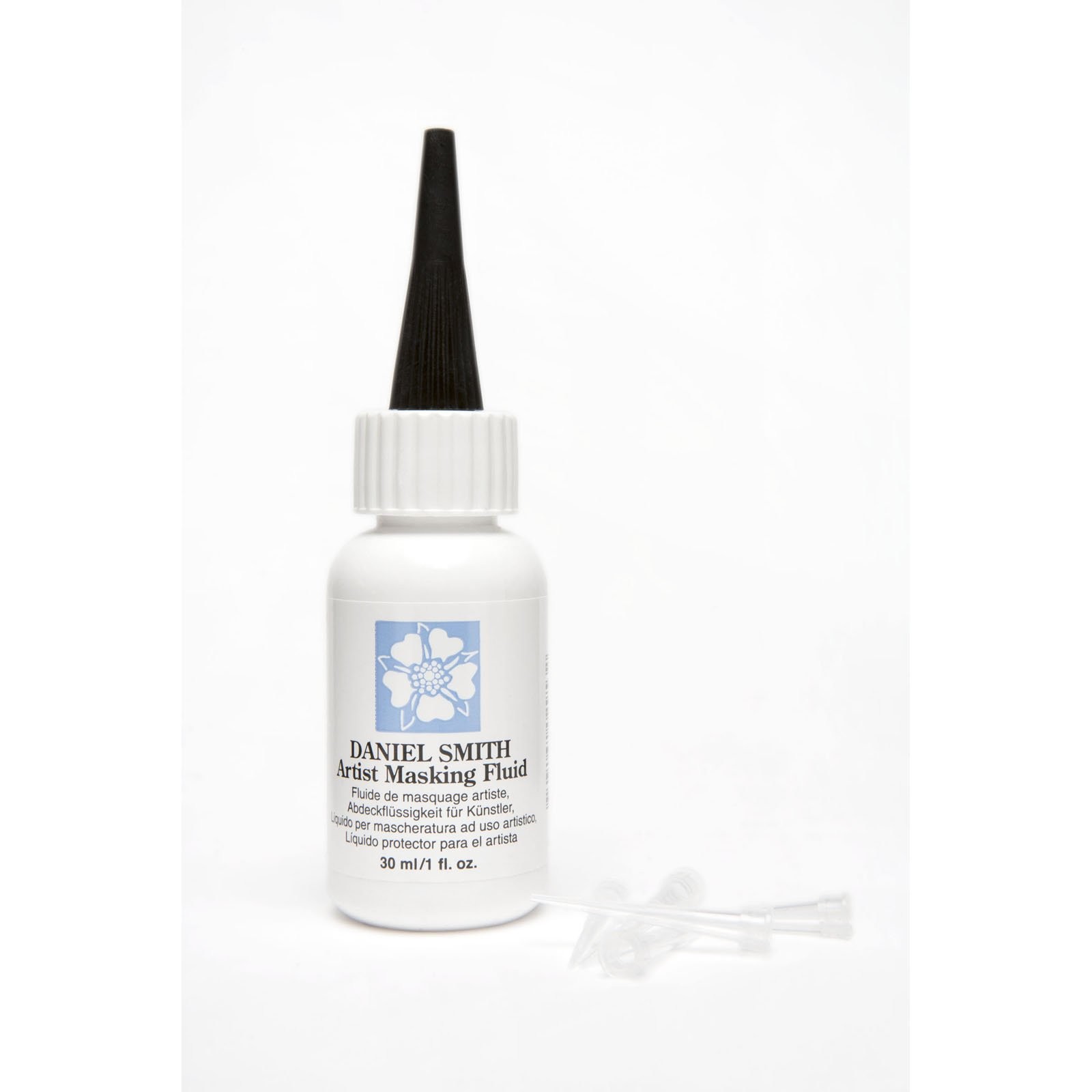 DANIEL SMITH 1oz Bottle with 5 Applicator Tips, 1 count (Pack of 1), White