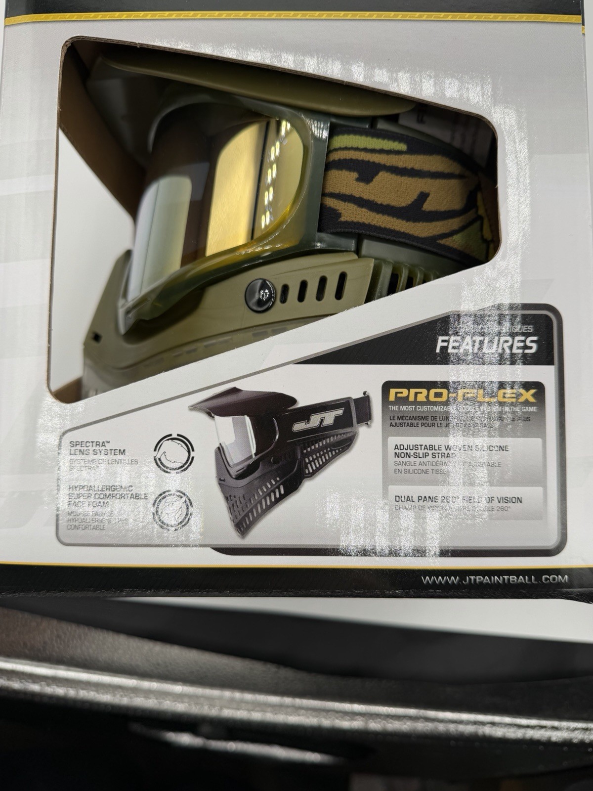 Jt Proflex Misfits Olive/clear
