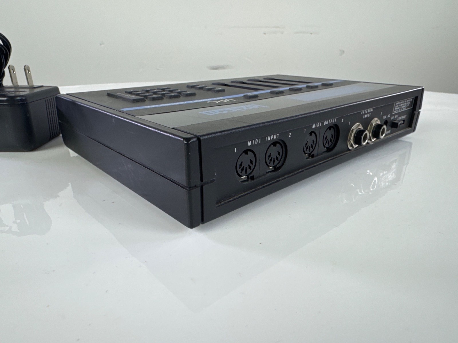 Lexicon MRC Midi Remote Controller with Power Supply Needs New Battery