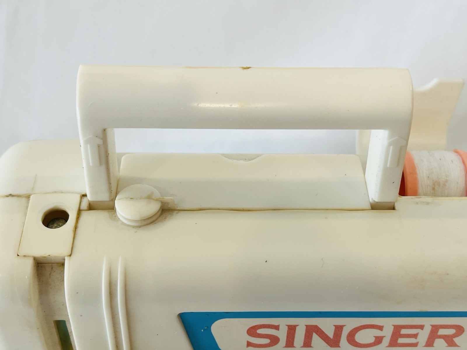 Vintage Singer Sewing Machine Child's Plastic Toy - Needs Work