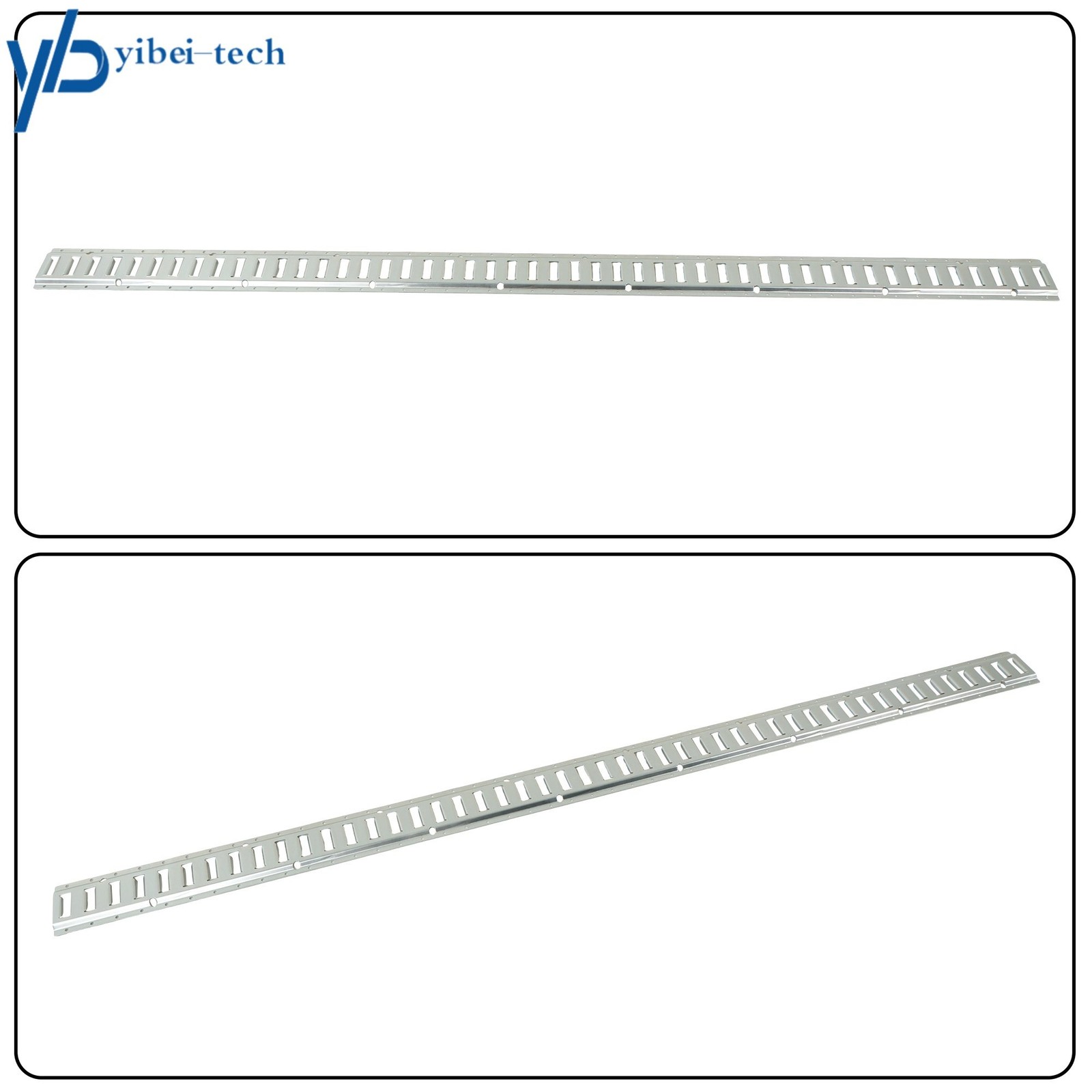 6 Pack 8' E-Track Trailer Tie-Down Rails Galvanized Horizontal For Trucks New