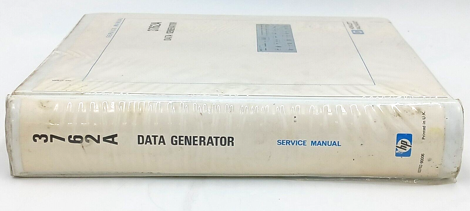 Hewlett Packard Service Manual 3781B Pattern Generator