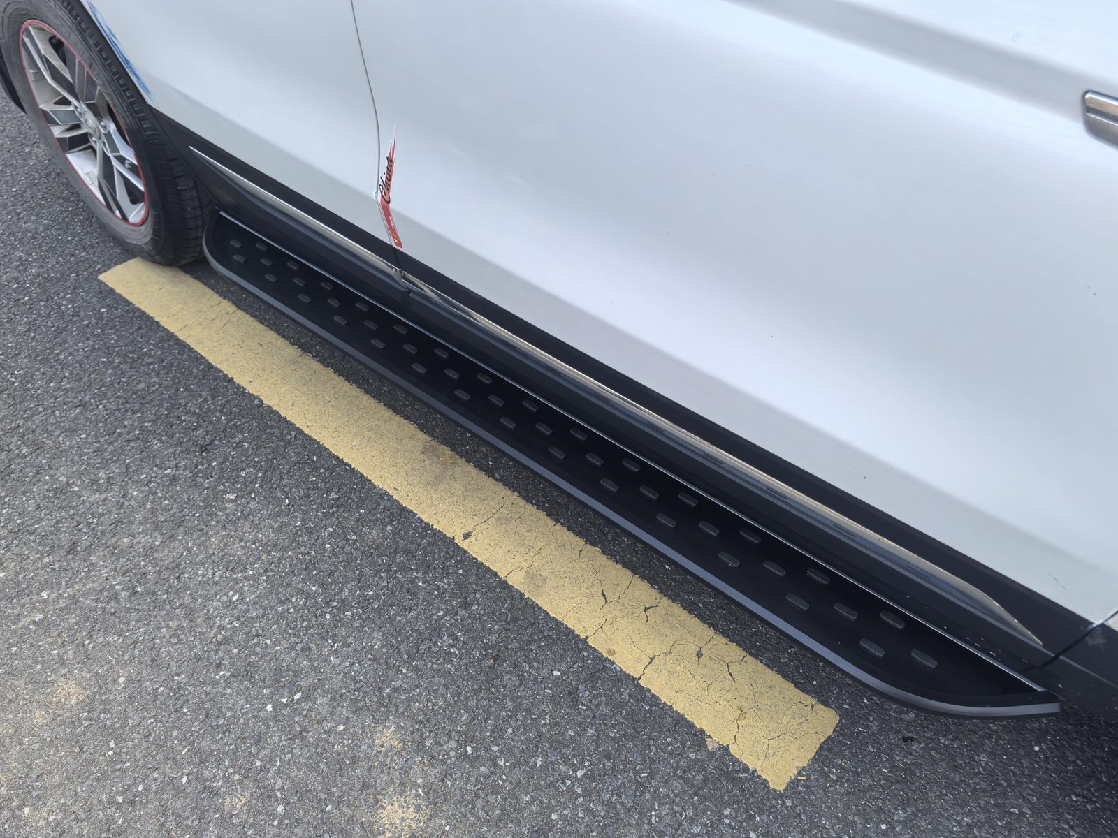 2Pcs Running Boards Step Bars for Buick Enclave 2022 2023 2024 Fixed Brackets