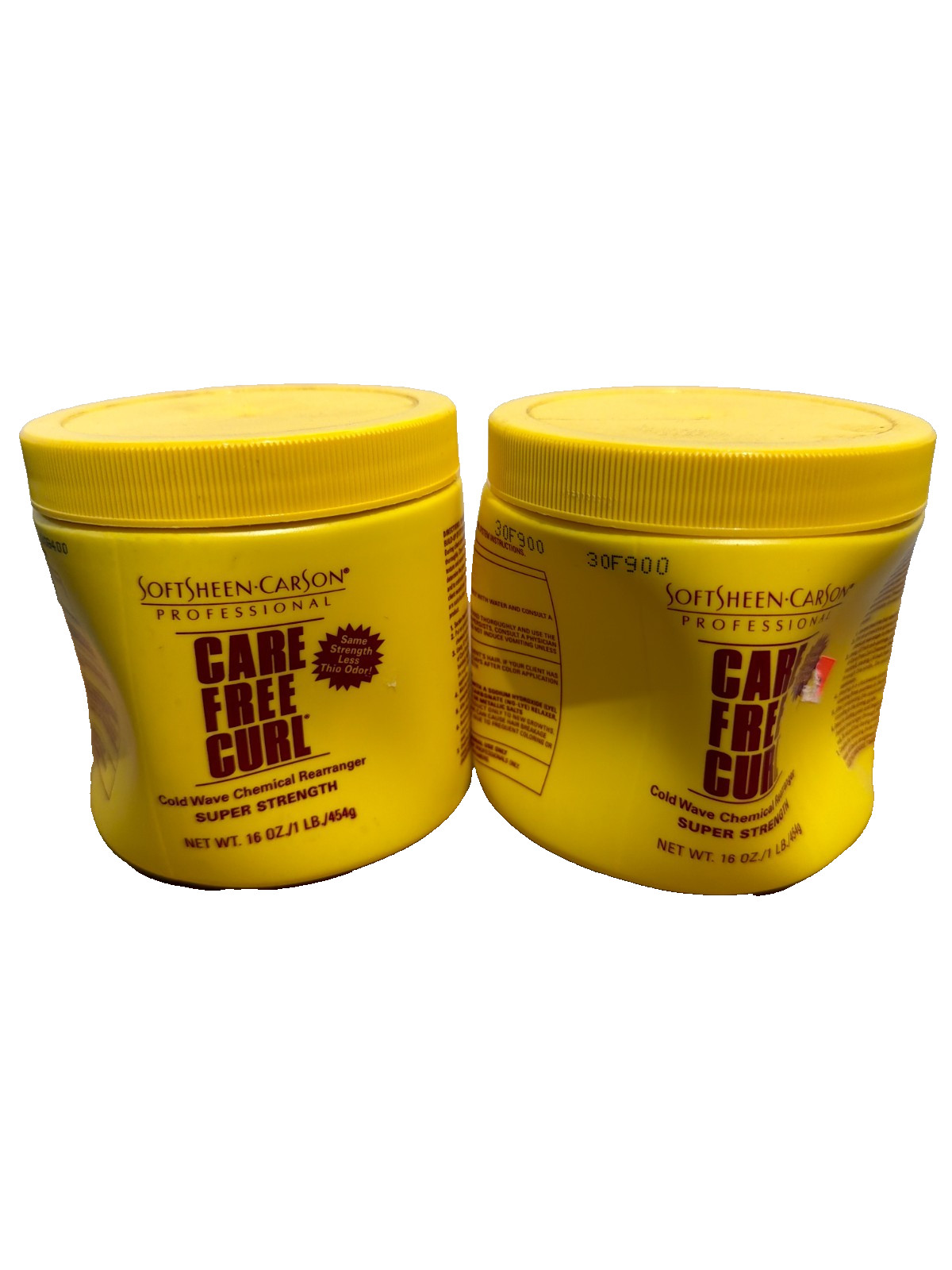 (2) SoftSheen-Carson Care Free Curl Super Strength Chemical Rearranger 16oz