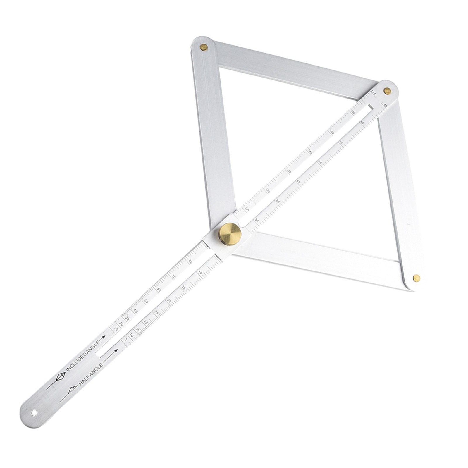 Protractor Square Protractor Measurements Multi-Angle Stainless Steel Tool