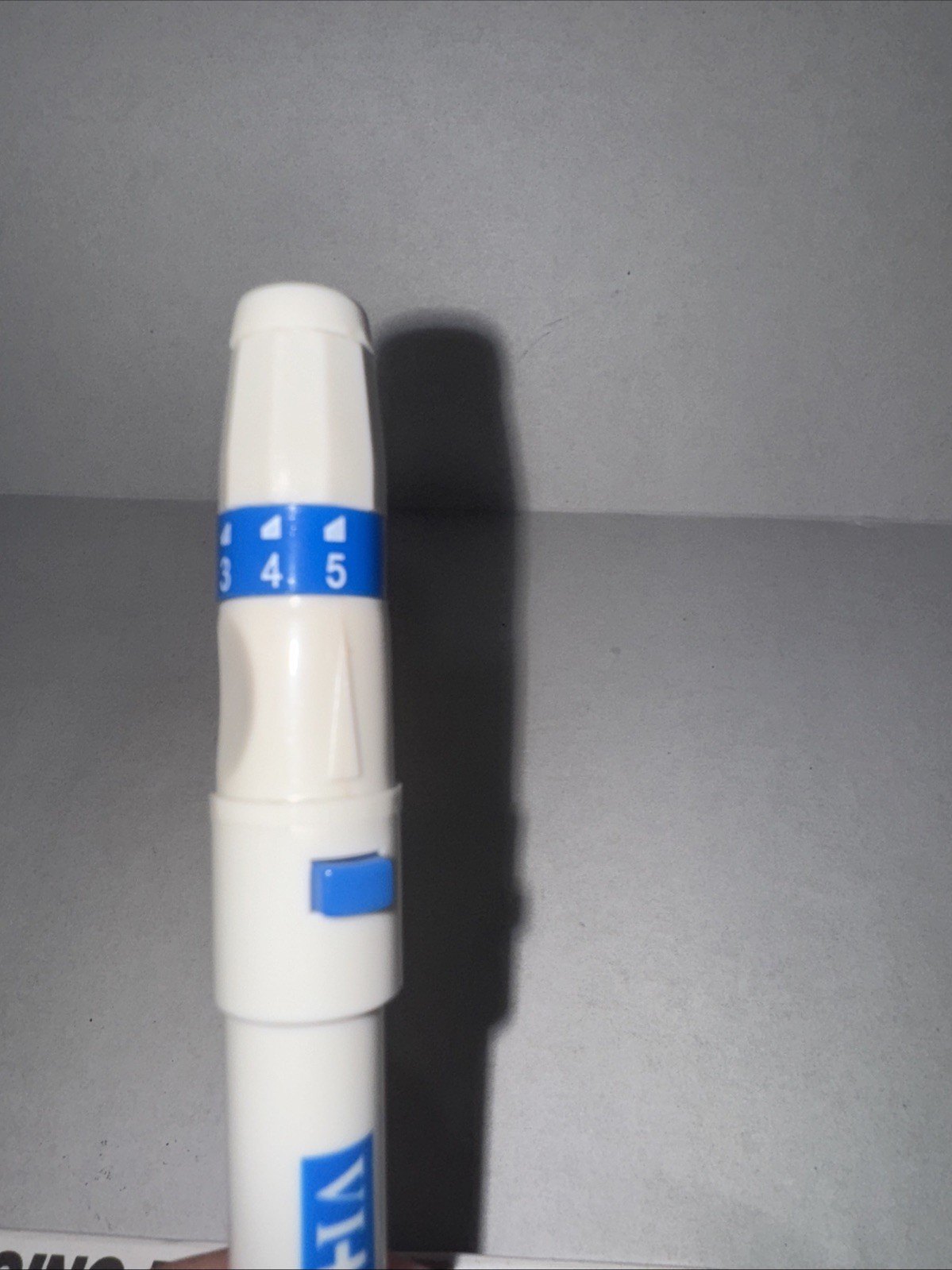 Vital Care Lancing Device With Adjustable Depth