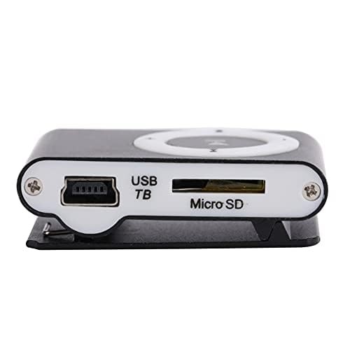 MP3 Portable Music Player Mini MP3 Back Clip Player Durable with Memory Card