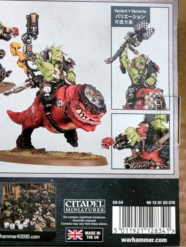 40K Orks Squighog Boyz NOB ONLY Smasha Squig Beastsnagga Ork Beastboss Warboss