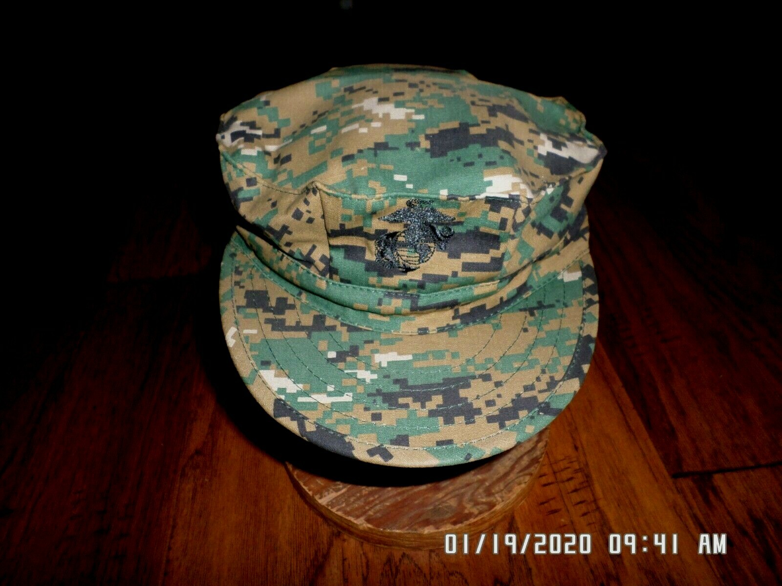 MARINE CORPS STYLE UTILITY HAT U.S.M.C MILITARY WOODLAND DIGITAL CAP