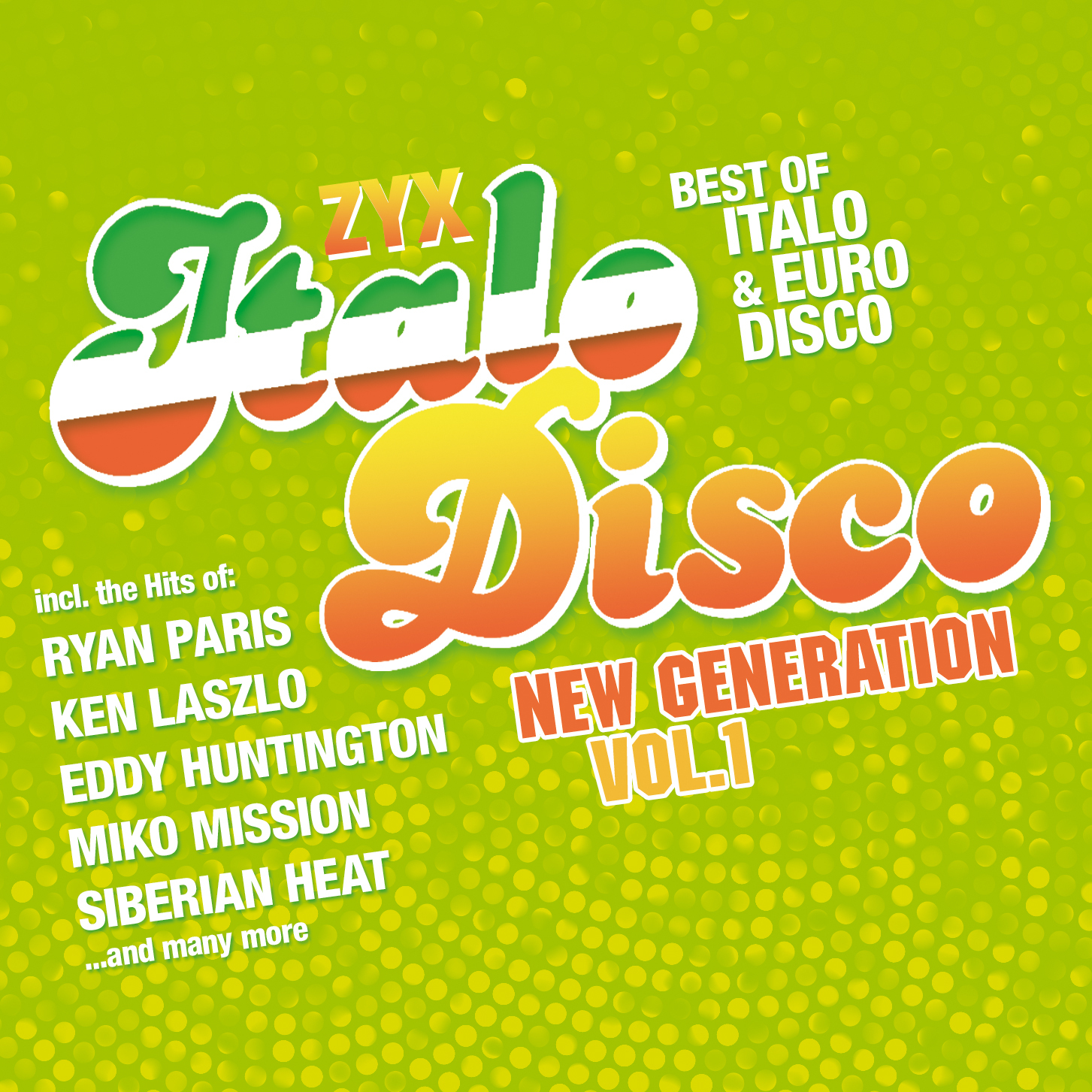 CD ZYX Italo Disco New Generation Vol. 1 By Various Artists 2 CDs