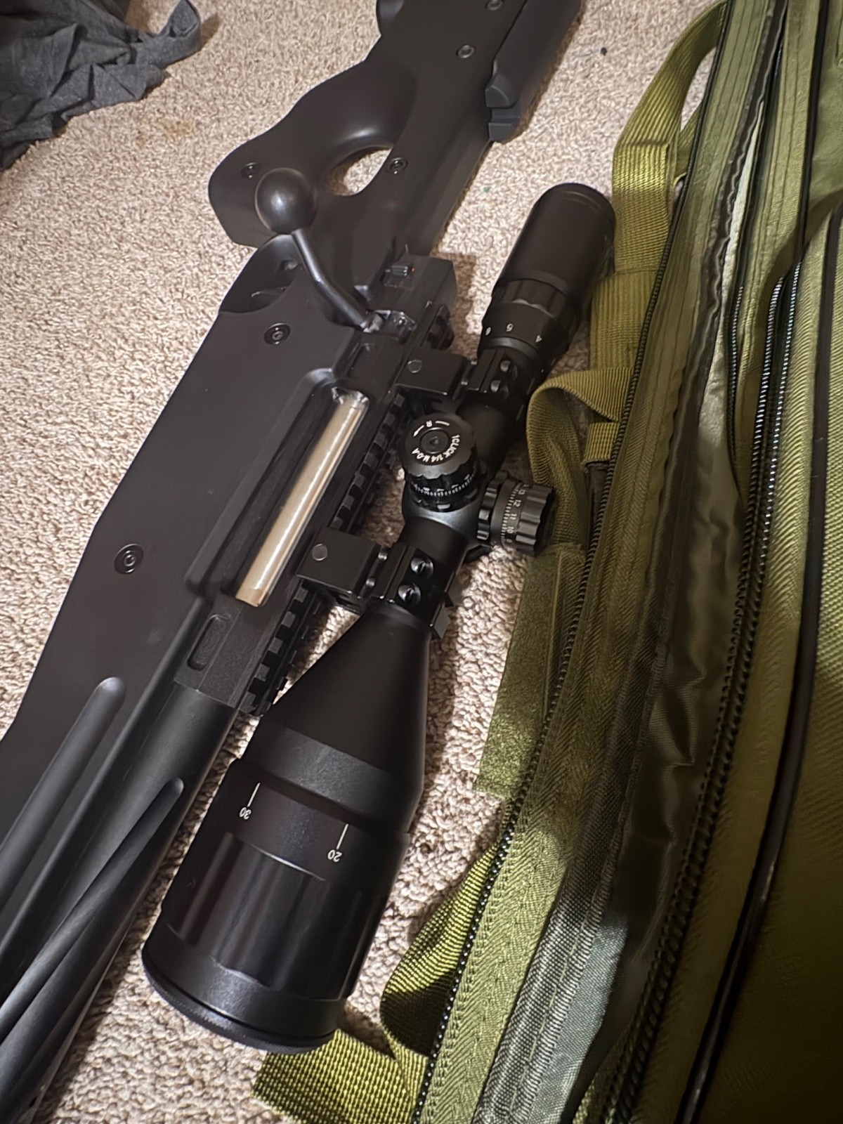 Airsoft Sniper Rifle and Accessories