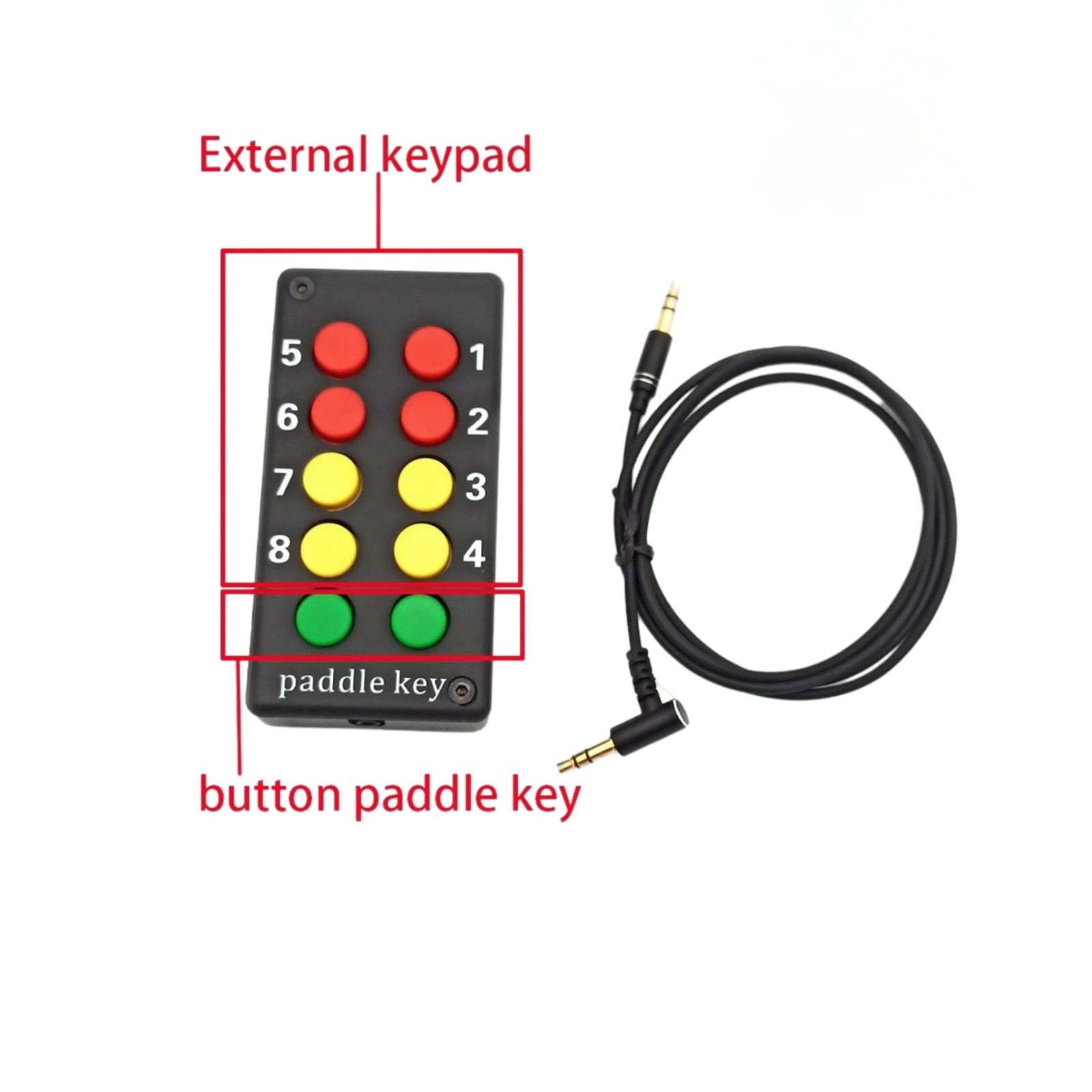 External Memory Keypad Remote Control SSB CW RTTY Icom IC-705 IC-7610 tranceiver