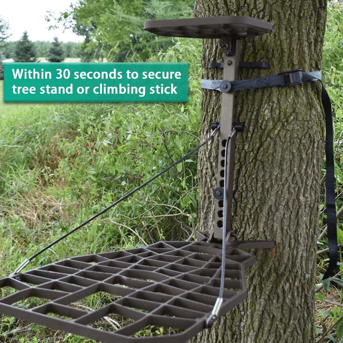Climbing Stick Straps for Tree Stand - Quick, Easy Install, Replacement Accessor