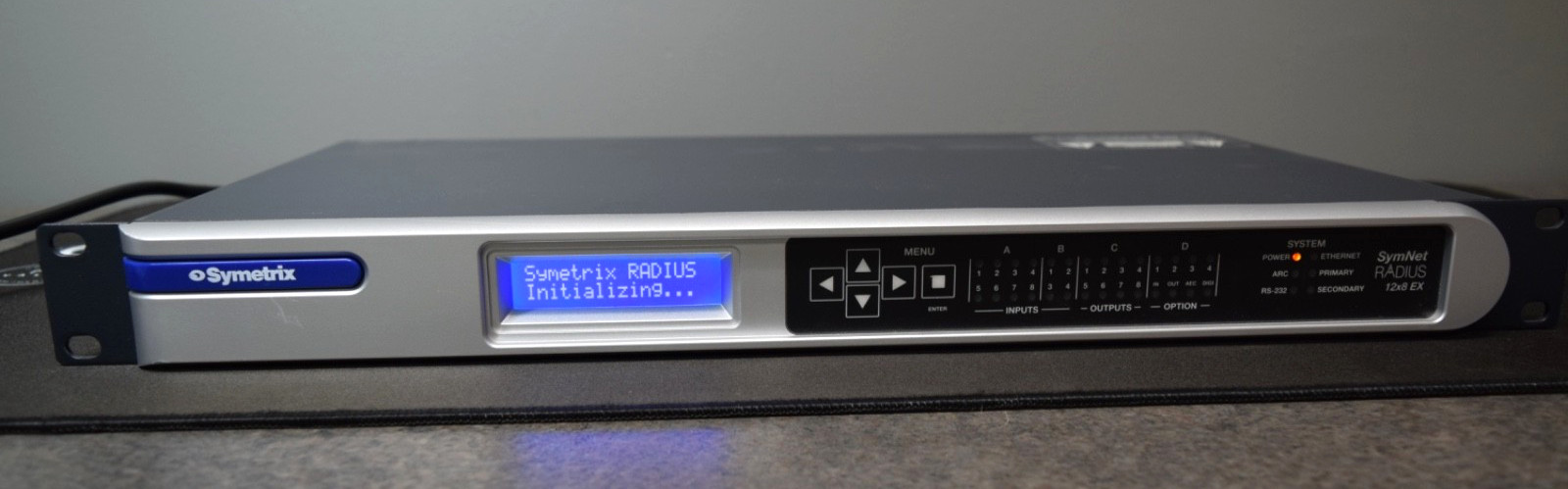Symetrix SymNet RADIUS 12X8 Digital Signal Processor w/ Power Cord