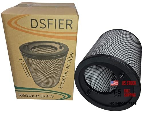 175239000 eccentric air filter for replacement parts of Aerzen blower