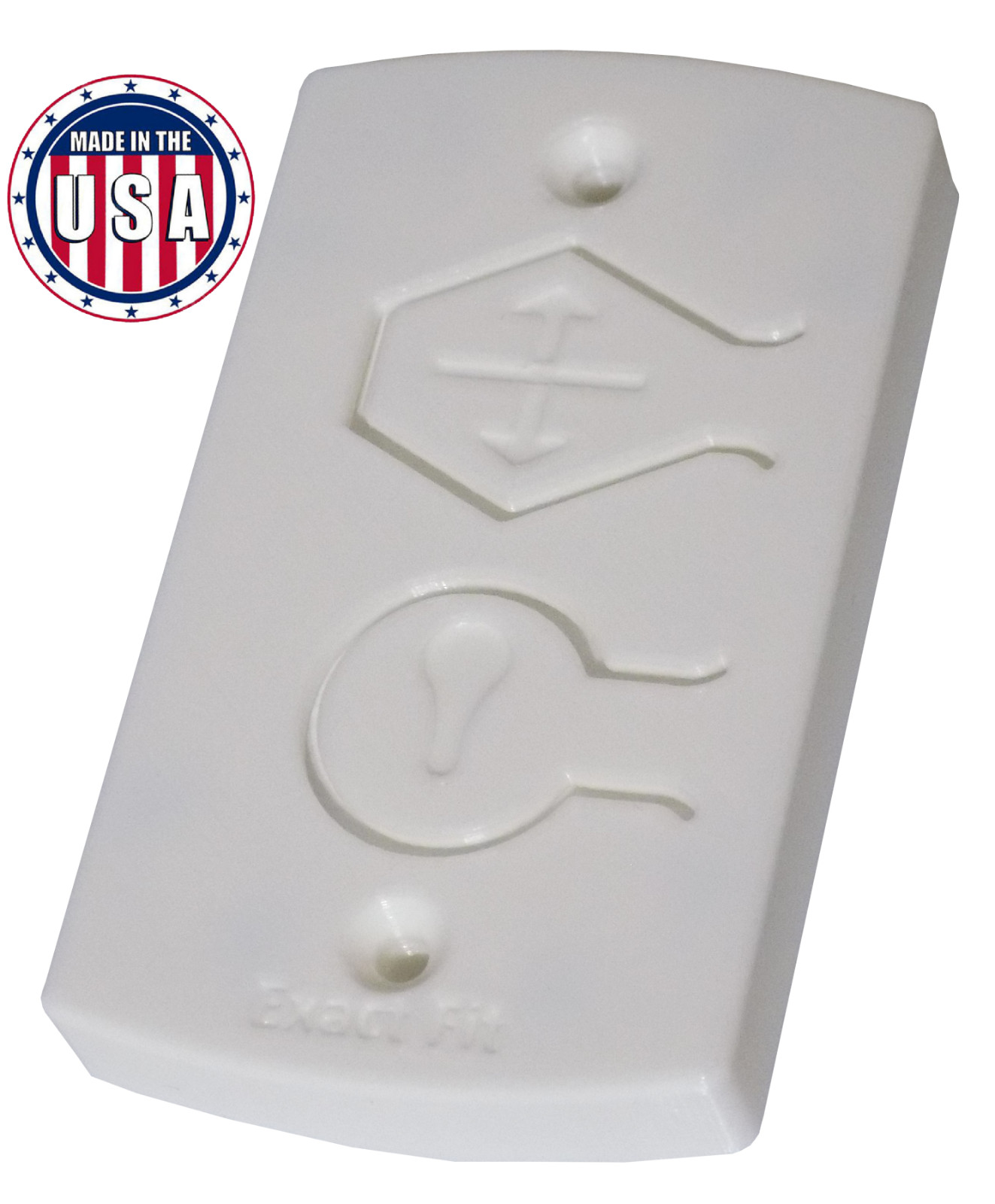 White Cover for Wayne Dalton Wall Station 309961 3976 Garage Door Opener Control