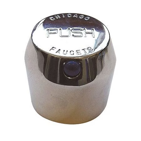 Chicago Faucet 665-Pshjkcp Mvp Push Button Handle