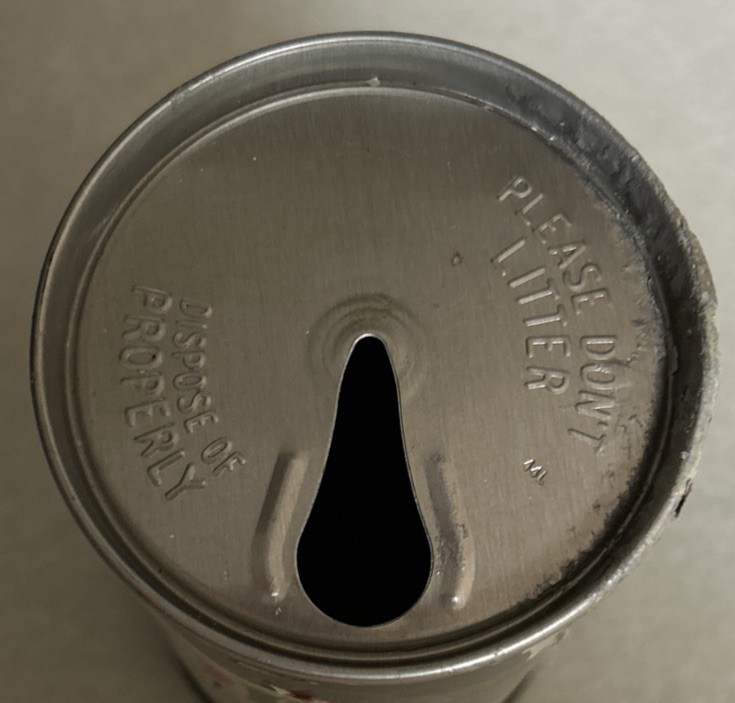 Vintage SPRITE 12oz. Empty Steel Pull Tab Soda Can