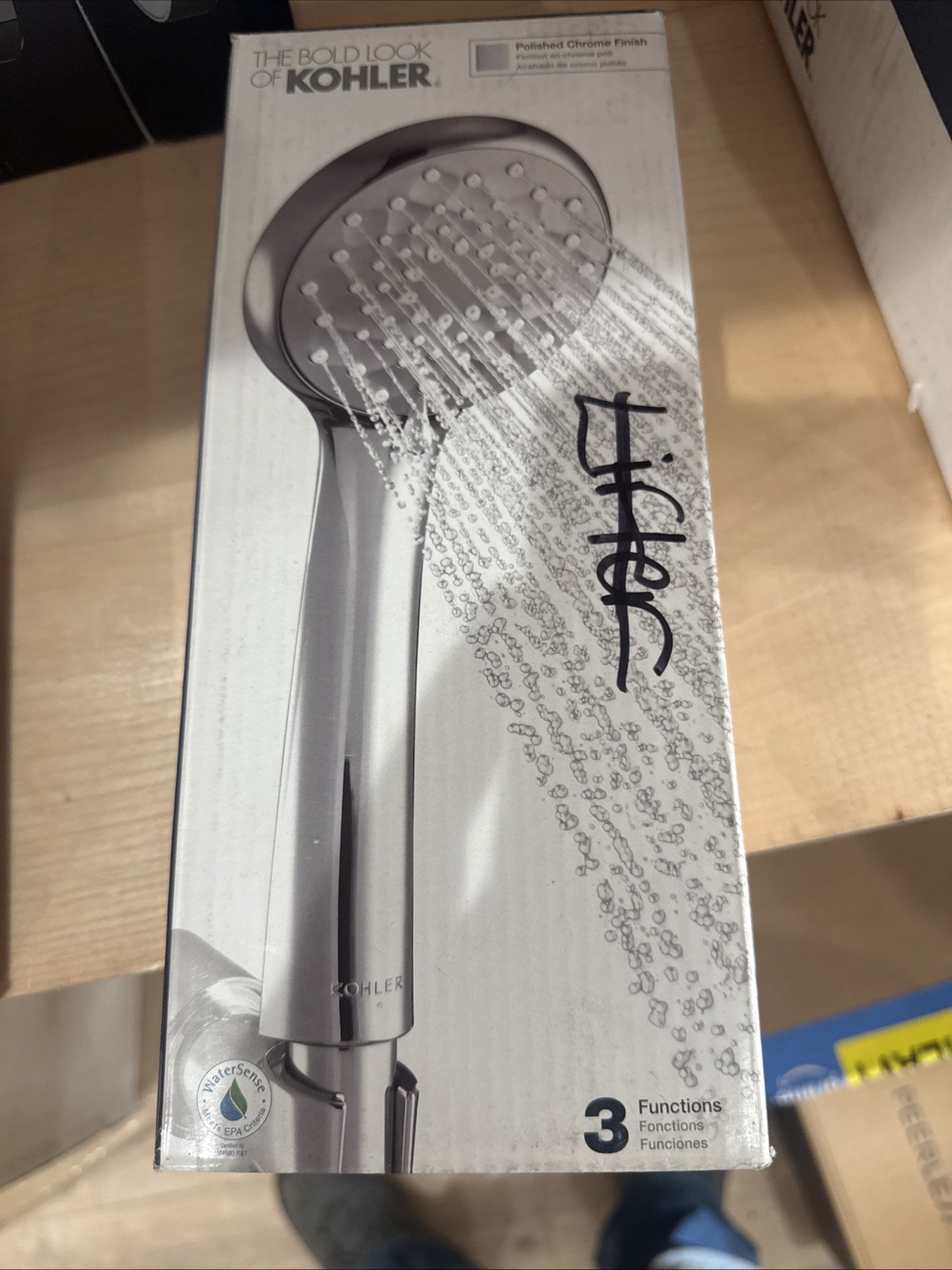 KOHLER Awaken B90 Multifunction Handheld Shower Head Polished Chrome K-72420-CP