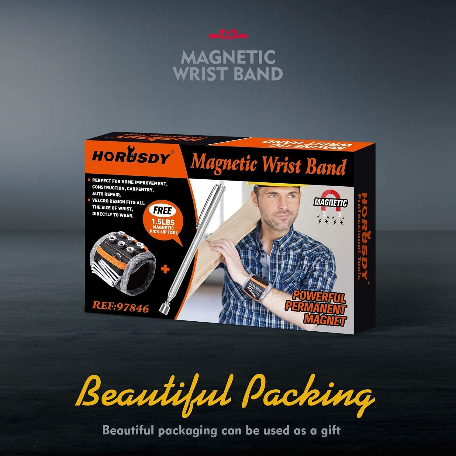 Magnetic Wristband & Universal Socket Grip