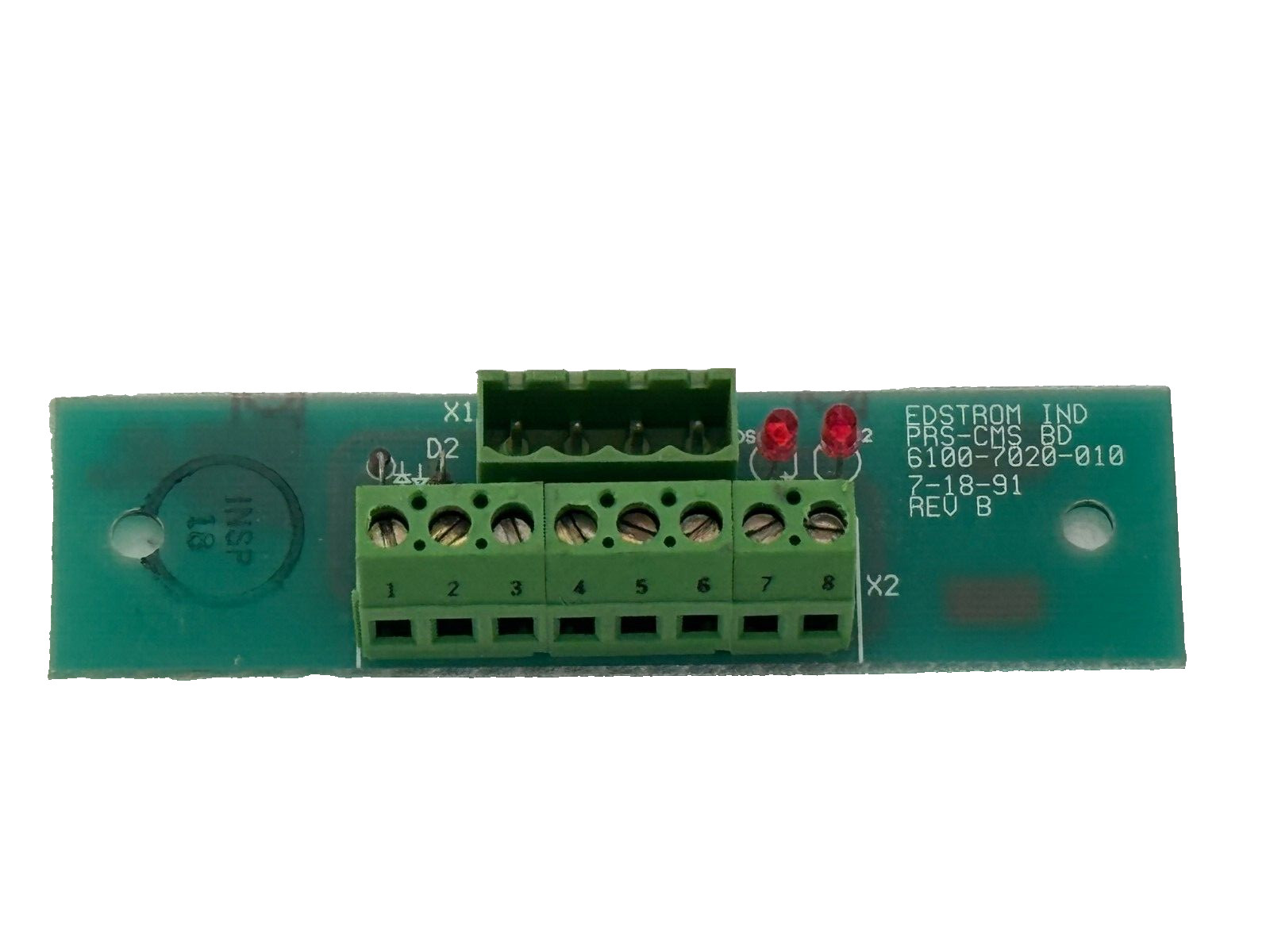 NEW Edstrom Ind. 6100-7020-010 REV. B Circuit Board