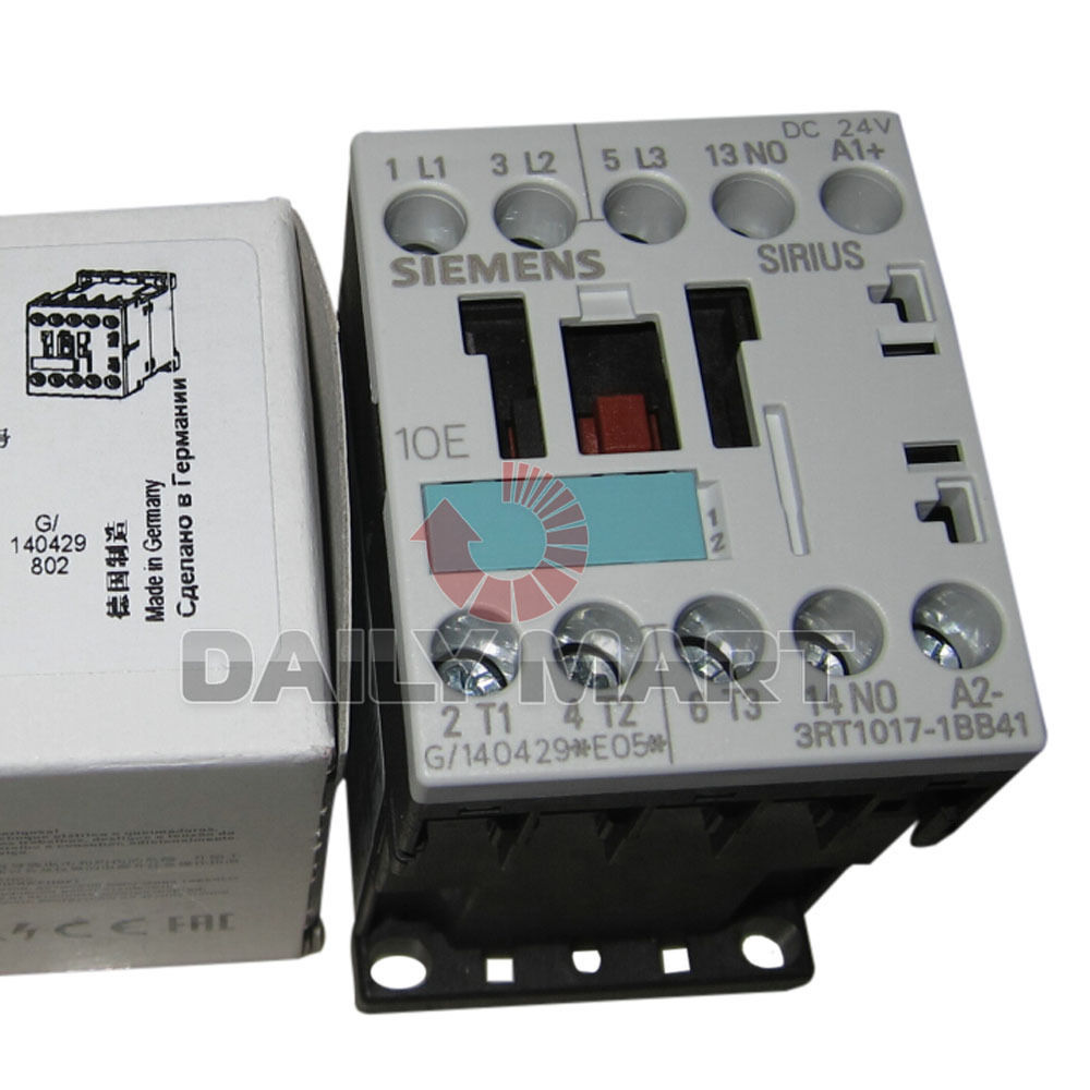 Brand New in Box Siemens 3RT1017-1BB41 Programmable Logic Controller Contactor