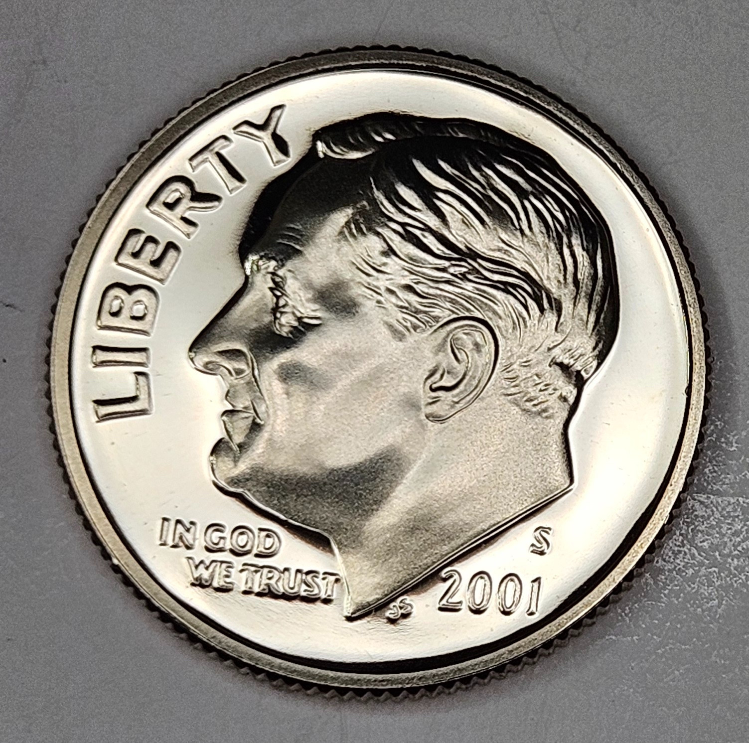 2001 S Clad Roosevelt Dime Gem Proof *PRICE REDUCED*