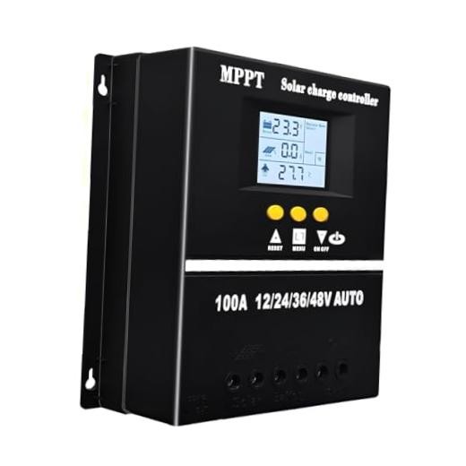 80A MPPT Solar Charge Controller 12V 24V 36V 48V LCD Display Battery SY8048