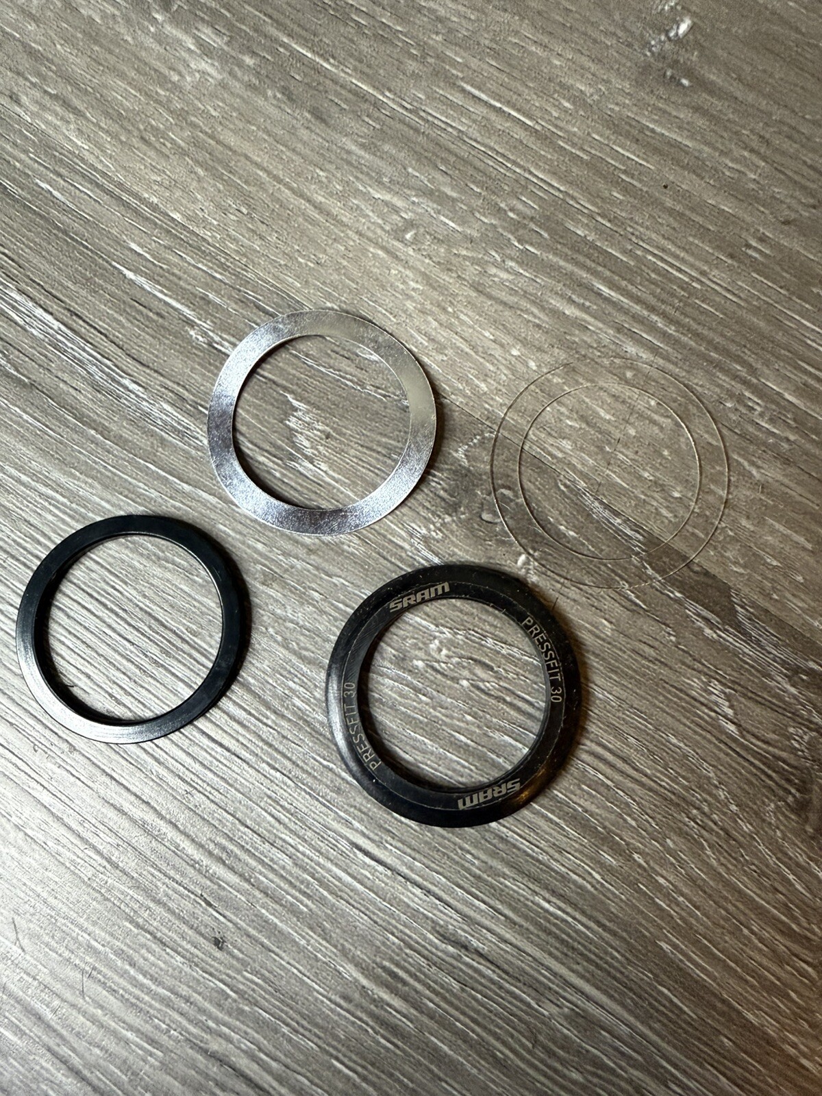 SRAM Pressfit 30 Bottom Bracket Cup Seal Wave Washer Spacer Kit
